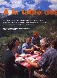 Les spécialités à la table d'hôtes de la ferme Cazenove